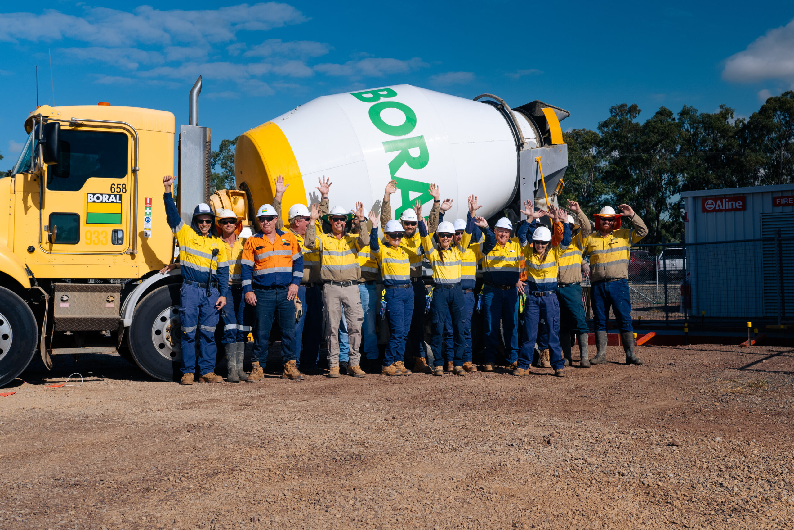 Concrete pour commences at Stage Two HPA First Project